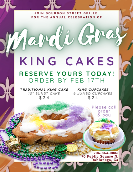 King Cake Orders